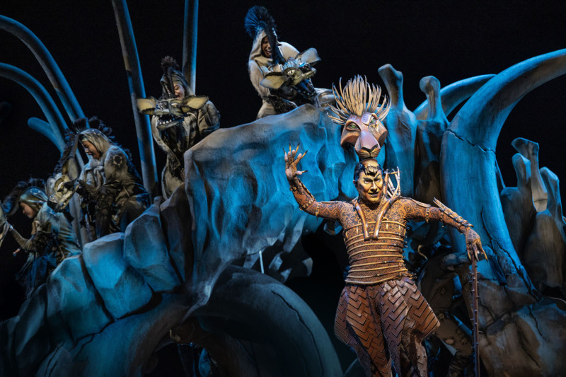 Salvatore Antonio as Scar in the Toronto Production of THE LION KING. Photo Credit: Matthew Murphy ©Disney